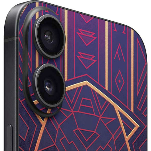 Marvel Black Panther Wakanda Salute iPhone 16 Plus Skin