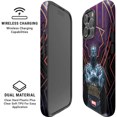 Marvel Black Panther Wakanda Salute iPhone 16 Pro Magsafe Impact Case