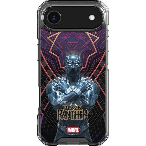 Marvel Black Panther Wakanda Salute iPhone 17 Air Clear Case