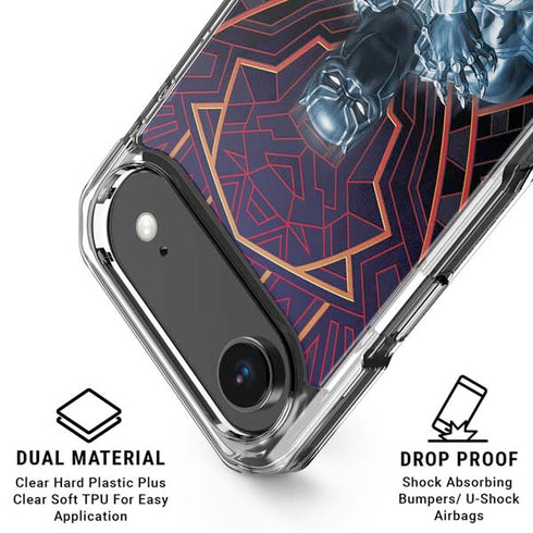 Marvel Black Panther Wakanda Salute iPhone 17 Air Clear Case