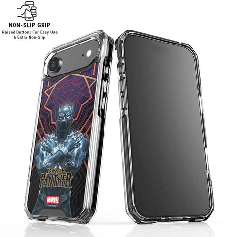Marvel Black Panther Wakanda Salute iPhone 17 Air Clear Case