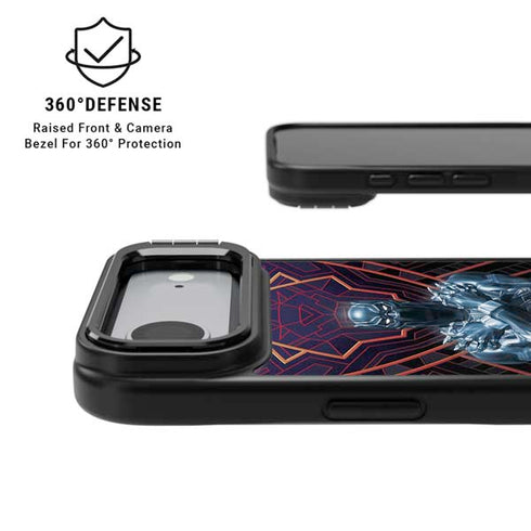 Marvel Black Panther Wakanda Salute iPhone 17 Air Kickstand Case