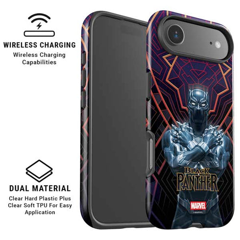 Marvel Black Panther Wakanda Salute iPhone 17 Air Magsafe Impact Case