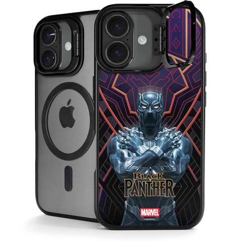 Marvel Black Panther Wakanda Salute iPhone 17 Kickstand Case