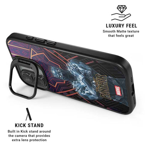 Marvel Black Panther Wakanda Salute iPhone 17 Kickstand Case