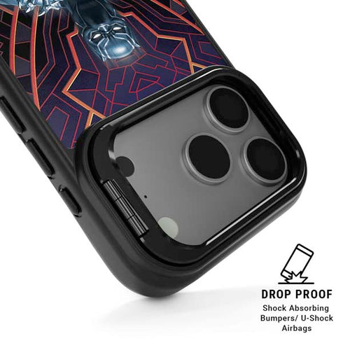 Marvel Black Panther Wakanda Salute iPhone 17 Pro Kickstand Case