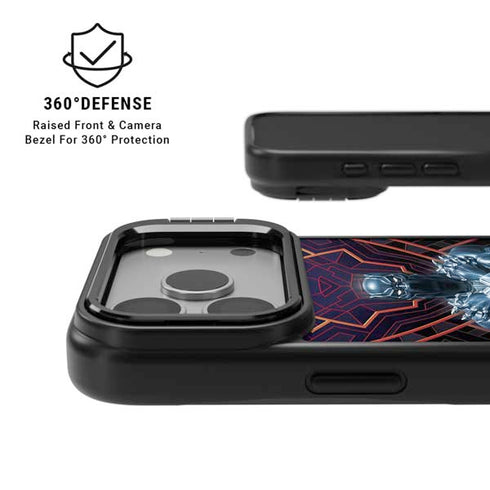 Marvel Black Panther Wakanda Salute iPhone 17 Pro Max Kickstand Case