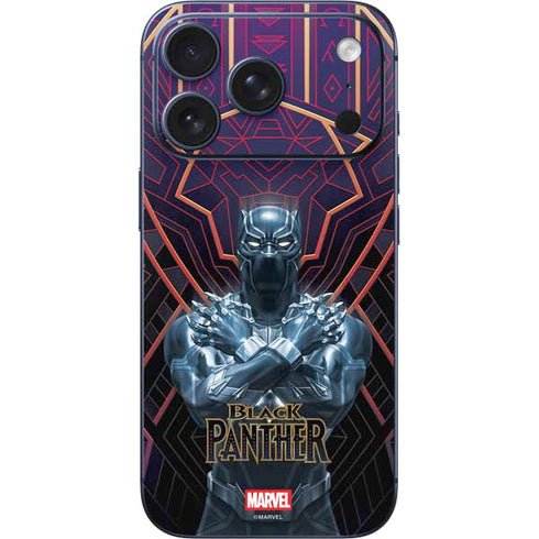 Marvel Black Panther Wakanda Salute iPhone 17 Pro Max Skin