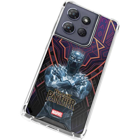 Marvel Black Panther Wakanda Salute Moto G Play 5G (2025) Clear Case