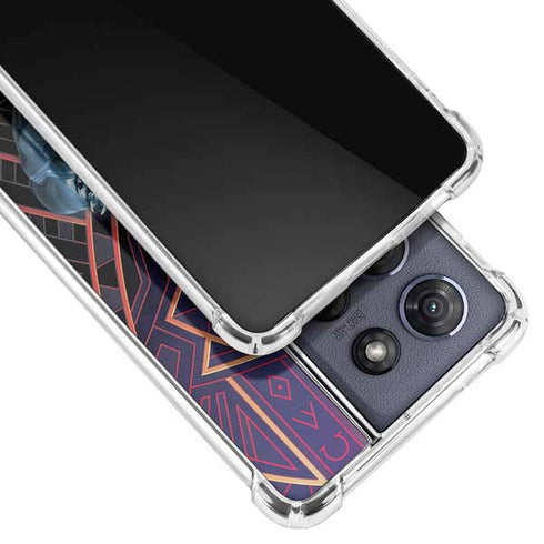 Marvel Black Panther Wakanda Salute Moto G Stylus 5G (2025) Clear Case