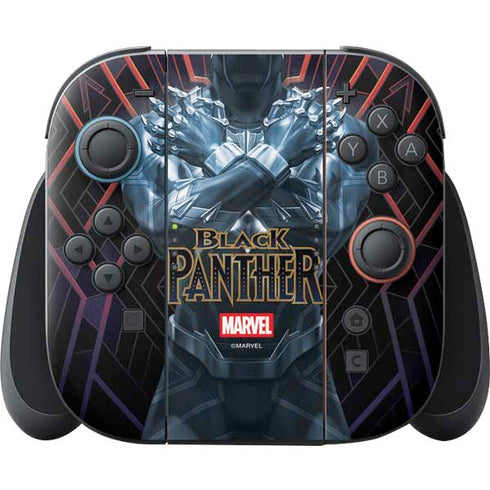 Marvel Black Panther Wakanda Salute Nintendo Skins