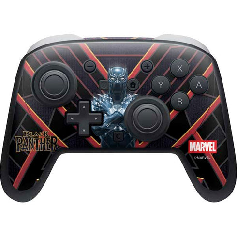 Marvel Black Panther Wakanda Salute Nintendo Skins