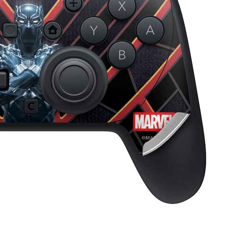 Marvel Black Panther Wakanda Salute Nintendo Switch 2 (2025) Pro Controller Skin