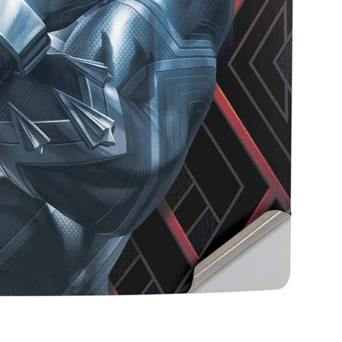 Marvel Black Panther Wakanda Salute PS5 Pro Disk Console Skin