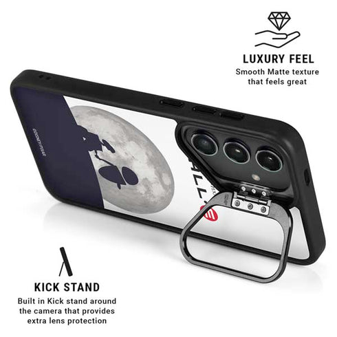 Disney Wall-E And Eve Galaxy S25 Kickstand Case