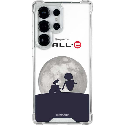 Disney Wall-E And Eve Galaxy S25 Ultra Clear Case