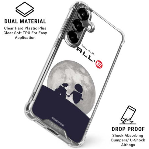 Disney Wall-E And Eve Galaxy S26 Clear Case