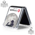 Disney Wall-E And Eve Galaxy Z Flip6 Clear Case