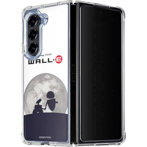 Disney Wall-E And Eve Galaxy Z Fold5 5G Clear Case