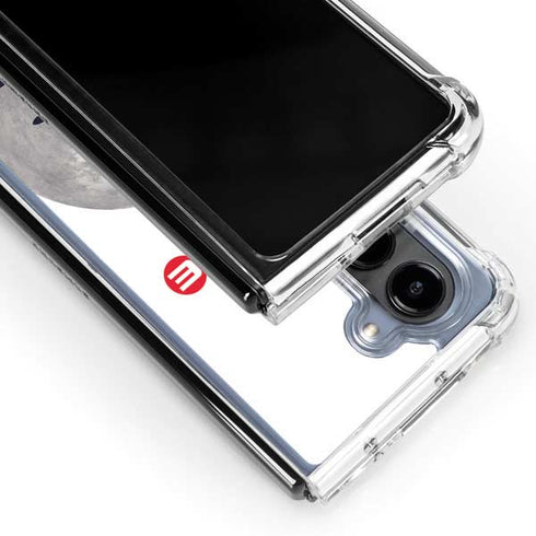 Disney Wall-E And Eve Galaxy Z Fold5 5G Clear Case