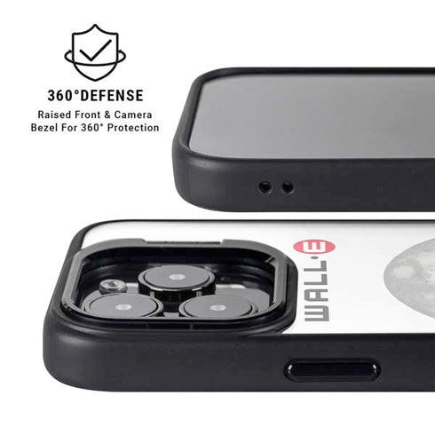 Disney Wall-E And Eve iPhone 15 Pro Max Kickstand Case