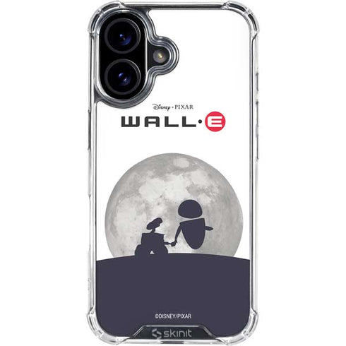 Disney Wall-E And Eve iPhone 16 Clear Case