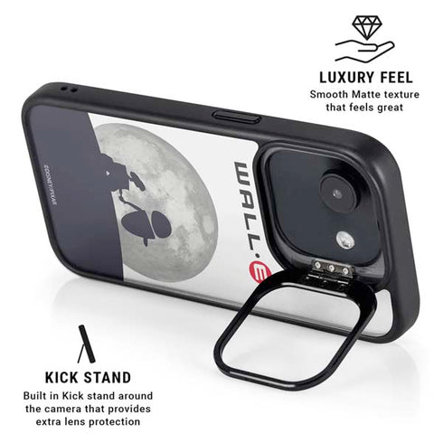 Disney Wall-E And Eve iPhone 16e Kickstand Case