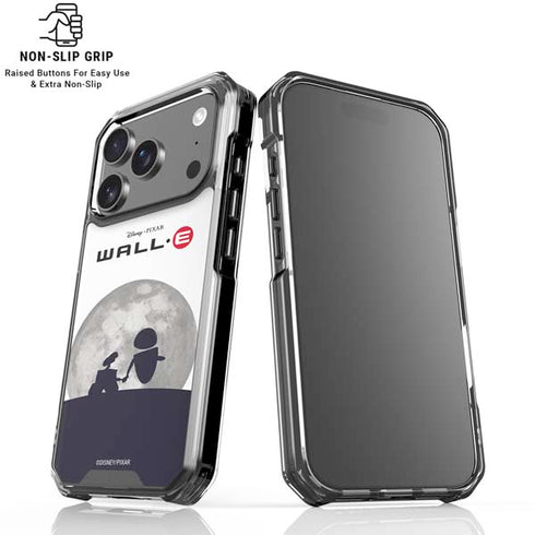 Disney Wall-E And Eve iPhone 17 Pro Max Clear Case