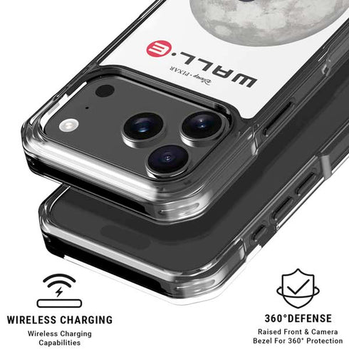 Disney Wall-E And Eve iPhone 18 Pro Clear Case