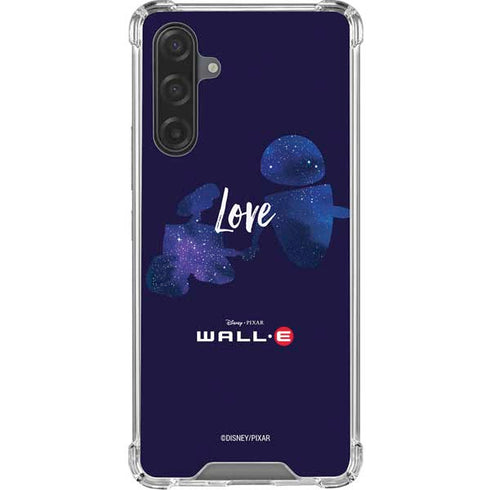 Disney Wall-E Love Galaxy A17 Clear Case
