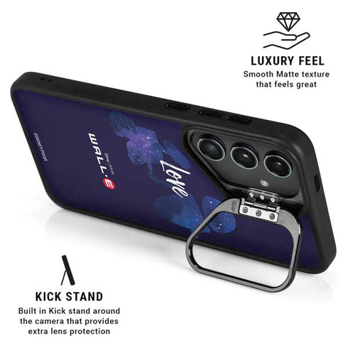 Disney Wall-E Love Galaxy S25 Ultra Kickstand Case