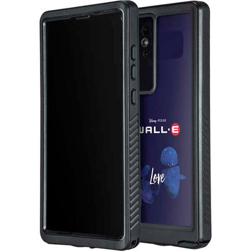 Disney Wall-E Love Galaxy S24 Ultra Waterproof Case