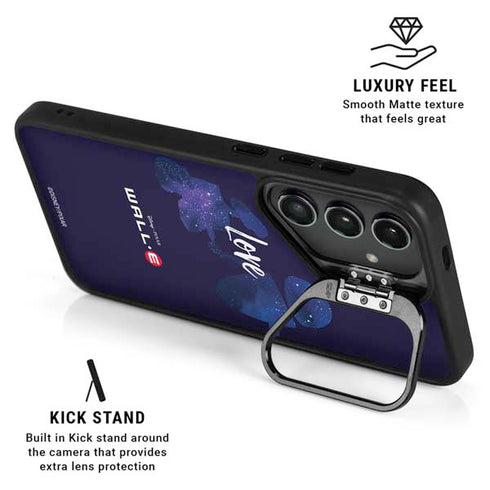 Disney Wall-E Love Galaxy S26 Plus Kickstand Case