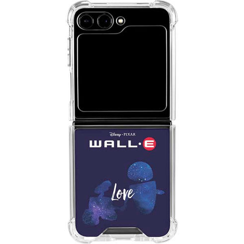 Disney Wall-E Love Galaxy Z Flip6 Clear Case