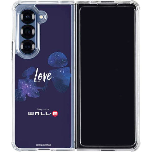 Disney Wall-E Love Galaxy Z Fold6 Clear Case