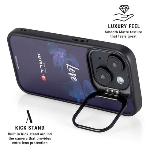 Disney Wall-E Love iPhone 14 Plus Kickstand Case
