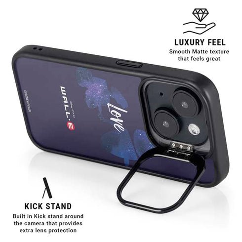 Disney Wall-E Love iPhone 15 Kickstand Case