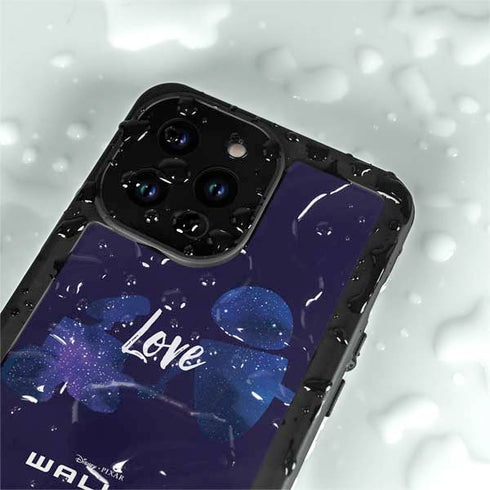 Disney Wall-E Love iPhone 15 Pro Waterproof Case