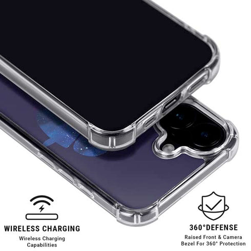 Disney Wall-E Love iPhone 16 Plus Clear Case