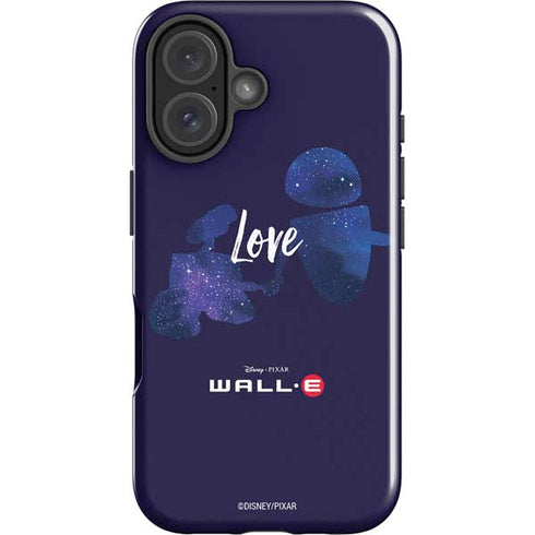 Disney Wall-E Love iPhone 16 Plus Impact Case