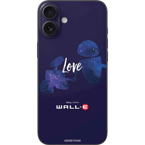 Disney Wall-E Love iPhone 16 Plus Skin