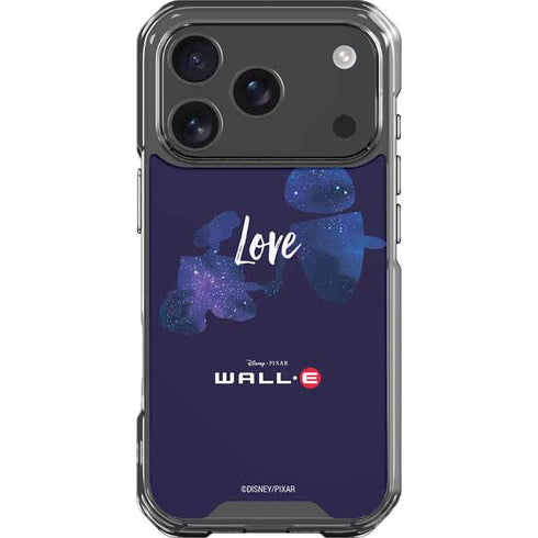 Disney Wall-E Love iPhone 17 Pro Clear Case