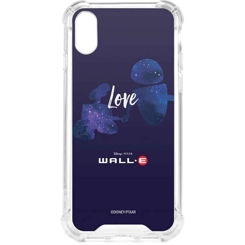 Disney Wall-E Love iPhone XS Clear Case