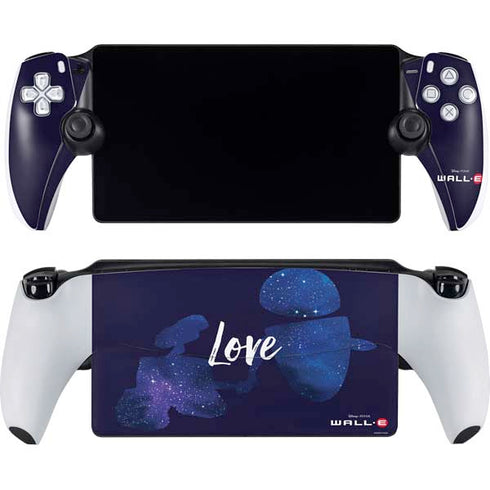Disney Wall-E Love PlayStation Portal Remote Player Skin