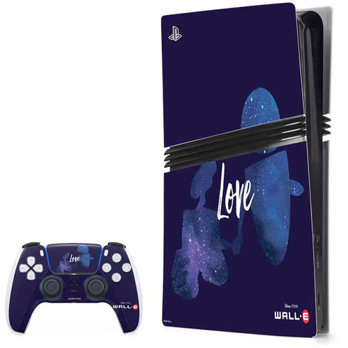 Disney Wall-E Love PS5 Pro Bundle Skin