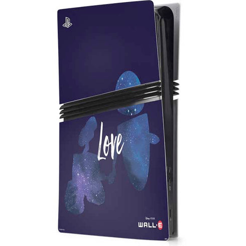 Disney Wall-E Love PS5 Pro Console Skin