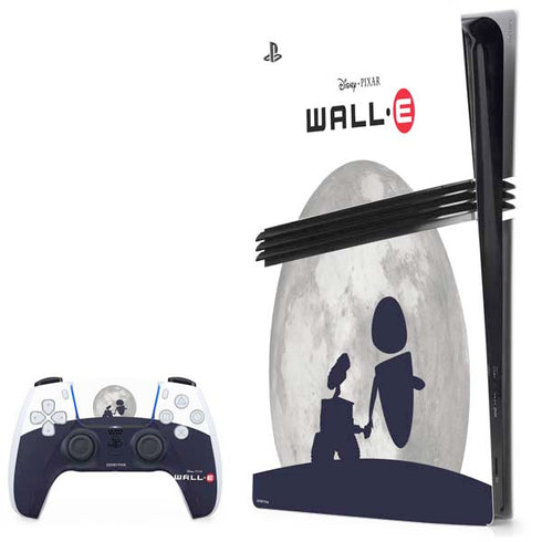 Disney Wall-E And Eve PS5 Pro Bundle Skin
