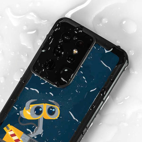 Disney Wall-E Character Art Galaxy S24 Ultra Waterproof Case
