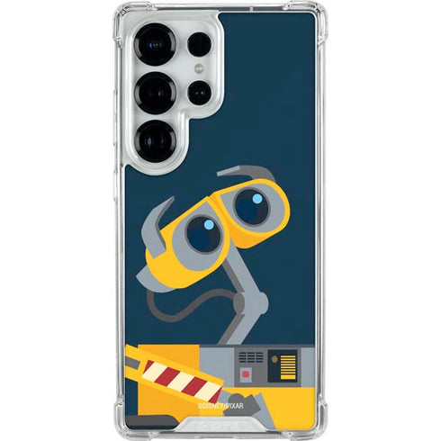 Disney Wall-E Character Art Galaxy S25 Ultra Clear Case
