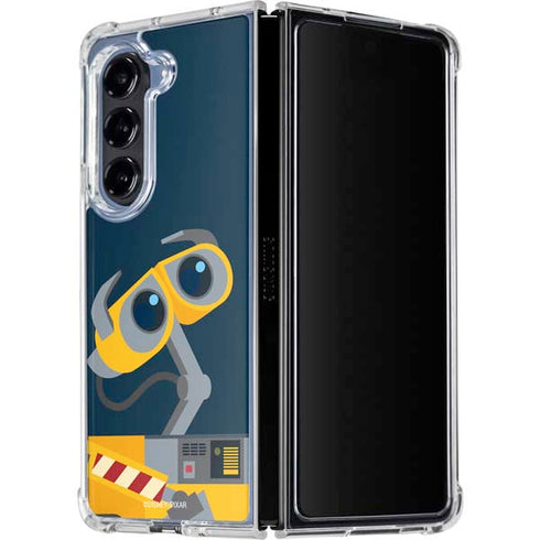 Disney Wall-E Character Art Galaxy Z Fold5 5G Clear Case